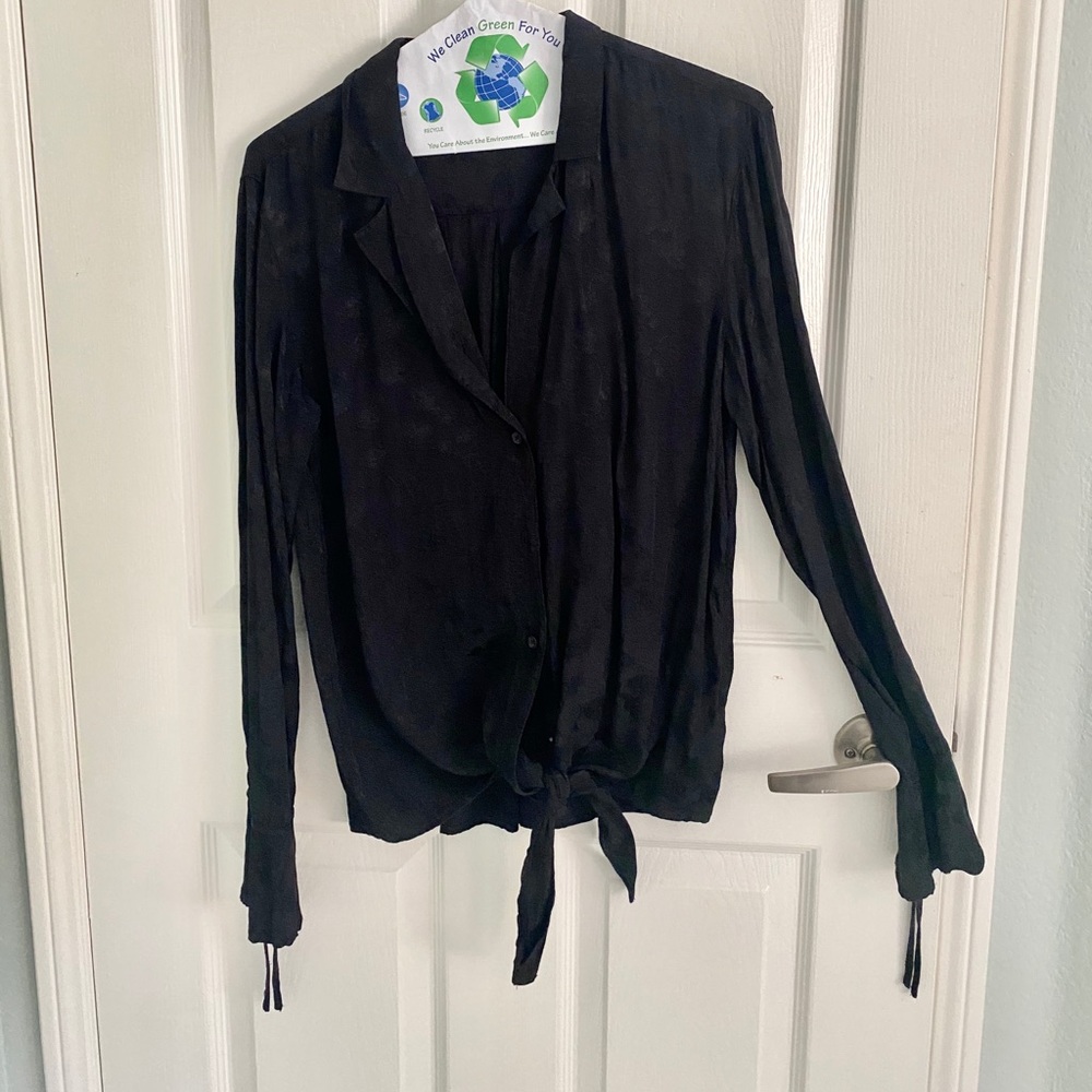 TREASURE&BOND Black blouse